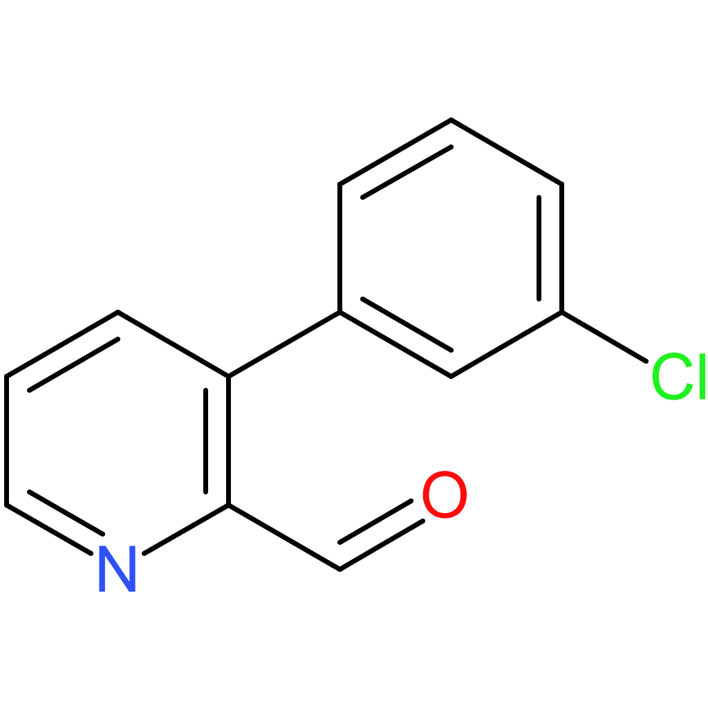 3-(3-chlorophenyl)picolinaldehyde