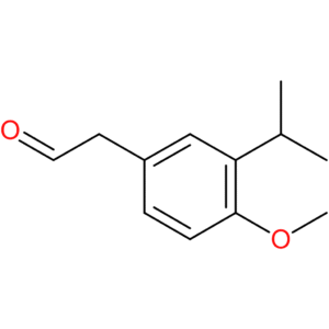 2-(3-isopropyl-4-methoxyphenyl)acetaldehyde