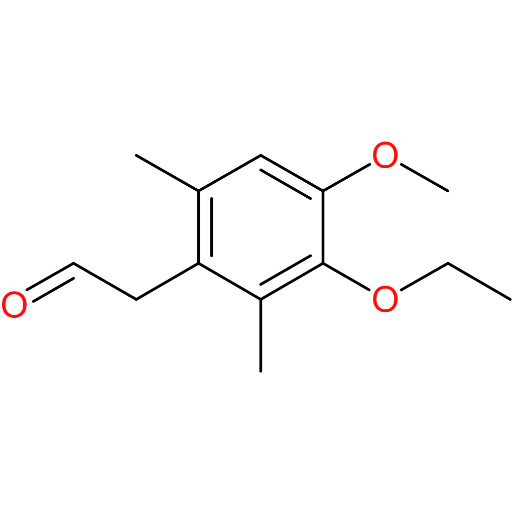 2-(3-ethoxy-4-methoxy-2,6-dimethylphenyl)acetaldehyde