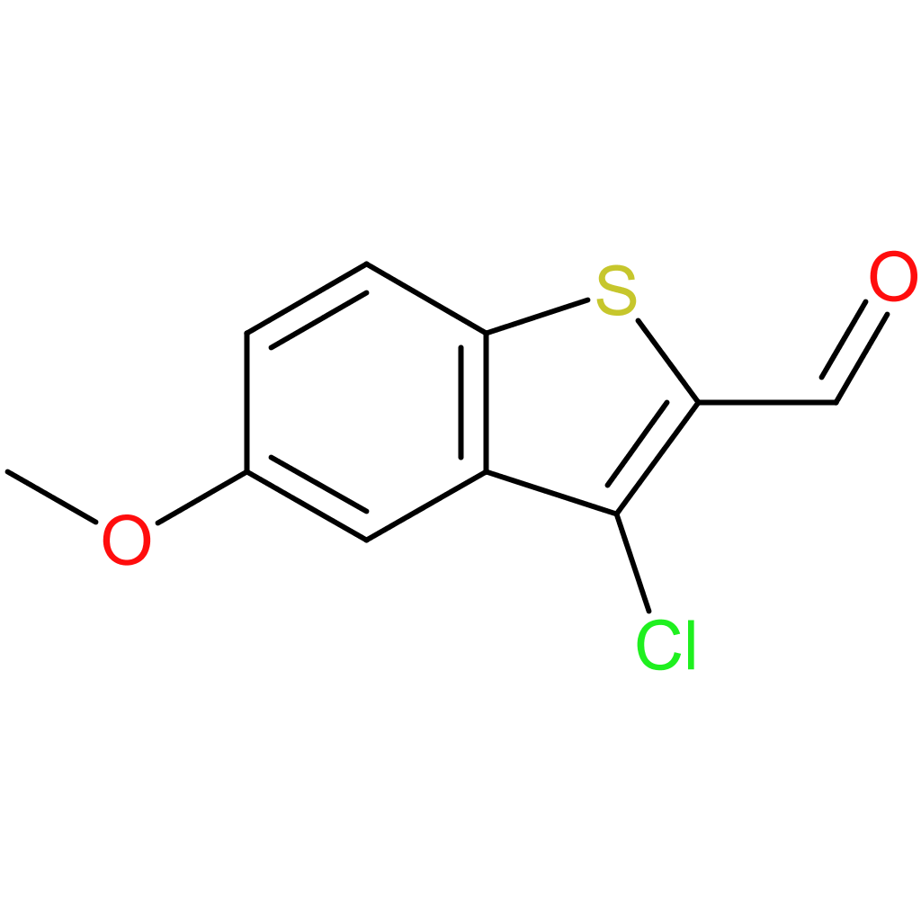 3-chloro-5-methoxybenzo[b]thiophene-2-carbaldehyde
