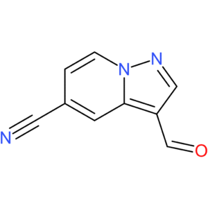 3-formylpyrazolo[1,5-a]pyridine-5-carbonitrile