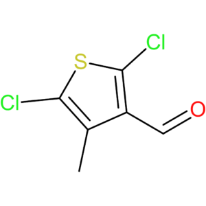 2,5-dichloro-4-methylthiophene-3-carbaldehyde