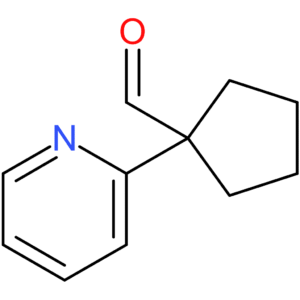 1-(pyridin-2-yl)cyclopentane-1-carbaldehyde