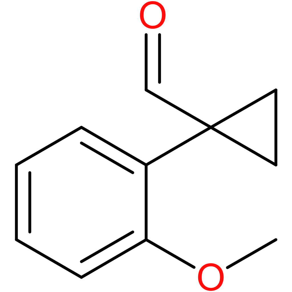 1-(2-methoxyphenyl)cyclopropane-1-carbaldehyde
