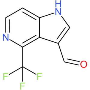 4-(trifluoromethyl)-1H-pyrrolo[3,2-c]pyridine-3-carbaldehyde