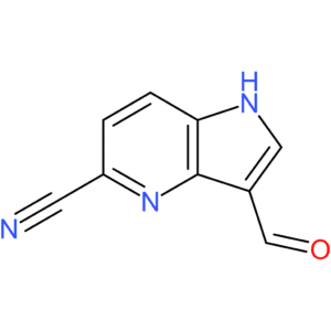 3-formyl-1H-pyrrolo[3,2-b]pyridine-5-carbonitrile