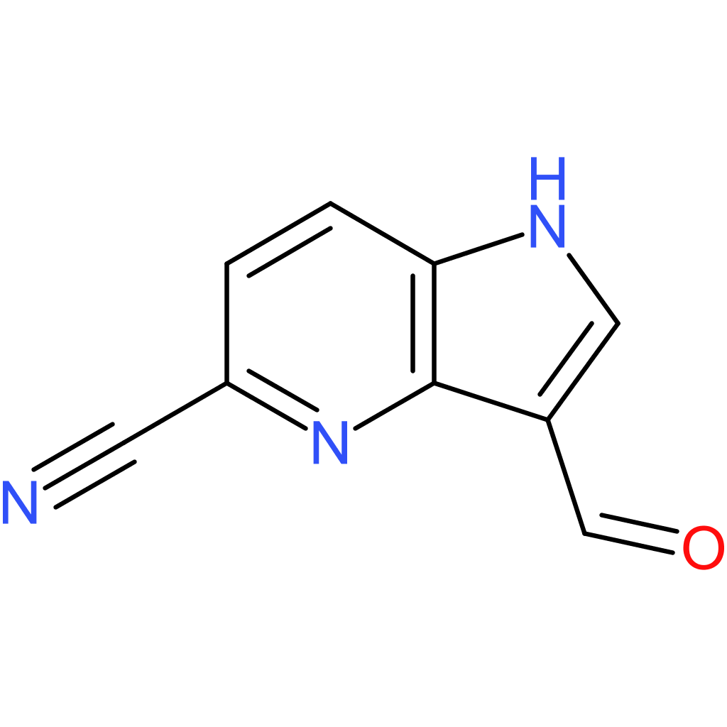 3-formyl-1H-pyrrolo[3,2-b]pyridine-5-carbonitrile