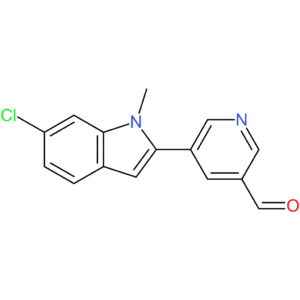 5-(6-chloro-1-methyl-1H-indol-2-yl)nicotinaldehyde