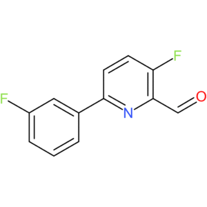 3-fluoro-6-(3-fluorophenyl)picolinaldehyde