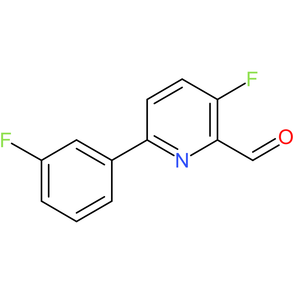 3-fluoro-6-(3-fluorophenyl)picolinaldehyde