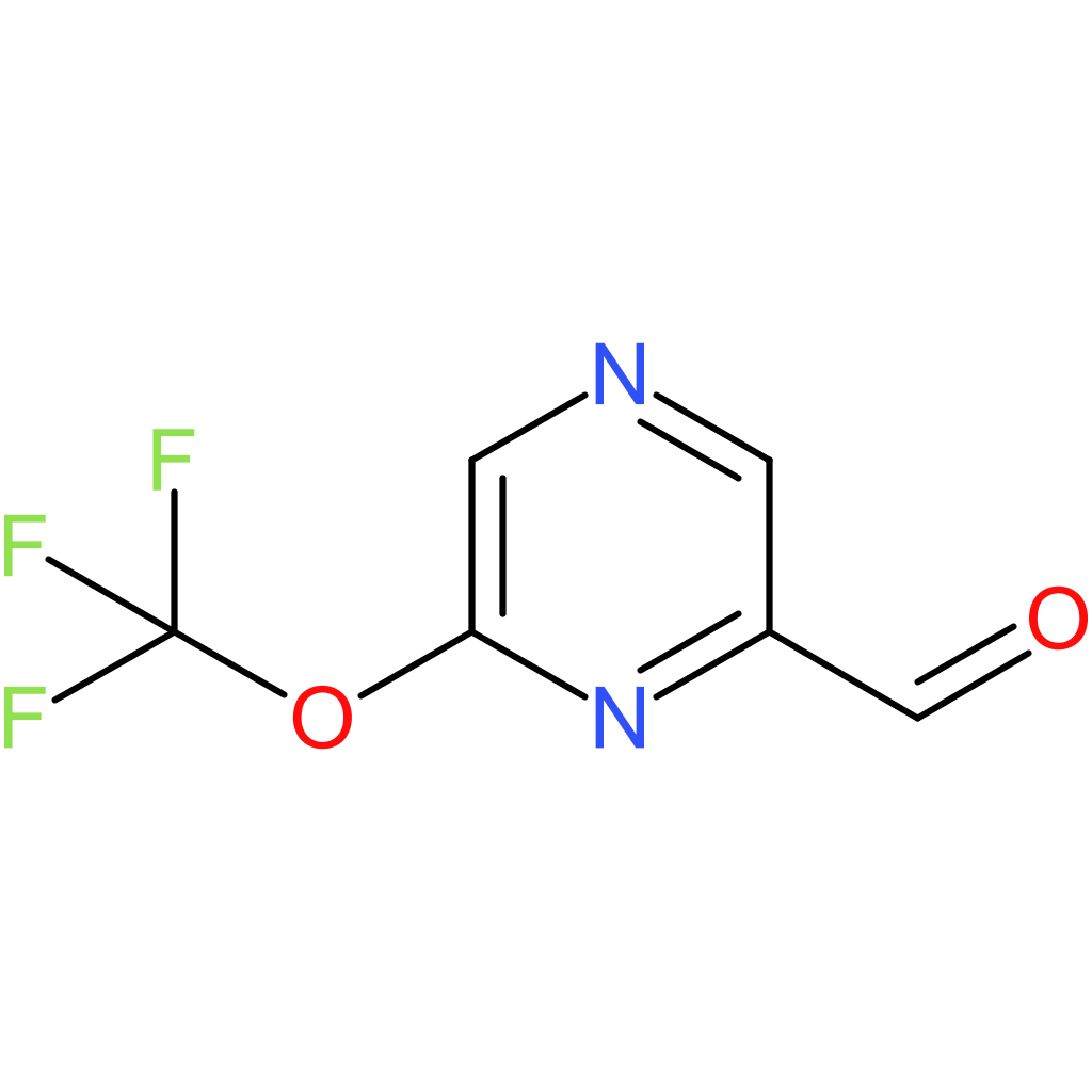 6-(trifluoromethoxy)pyrazine-2-carbaldehyde
