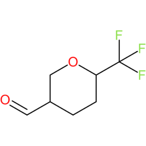 6-(trifluoromethyl)tetrahydro-2H-pyran-3-carbaldehyde