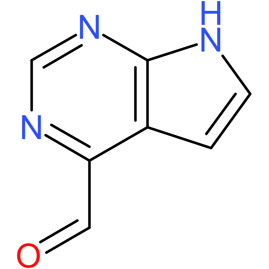 7H-pyrrolo[2,3-d]pyrimidine-4-carbaldehyde