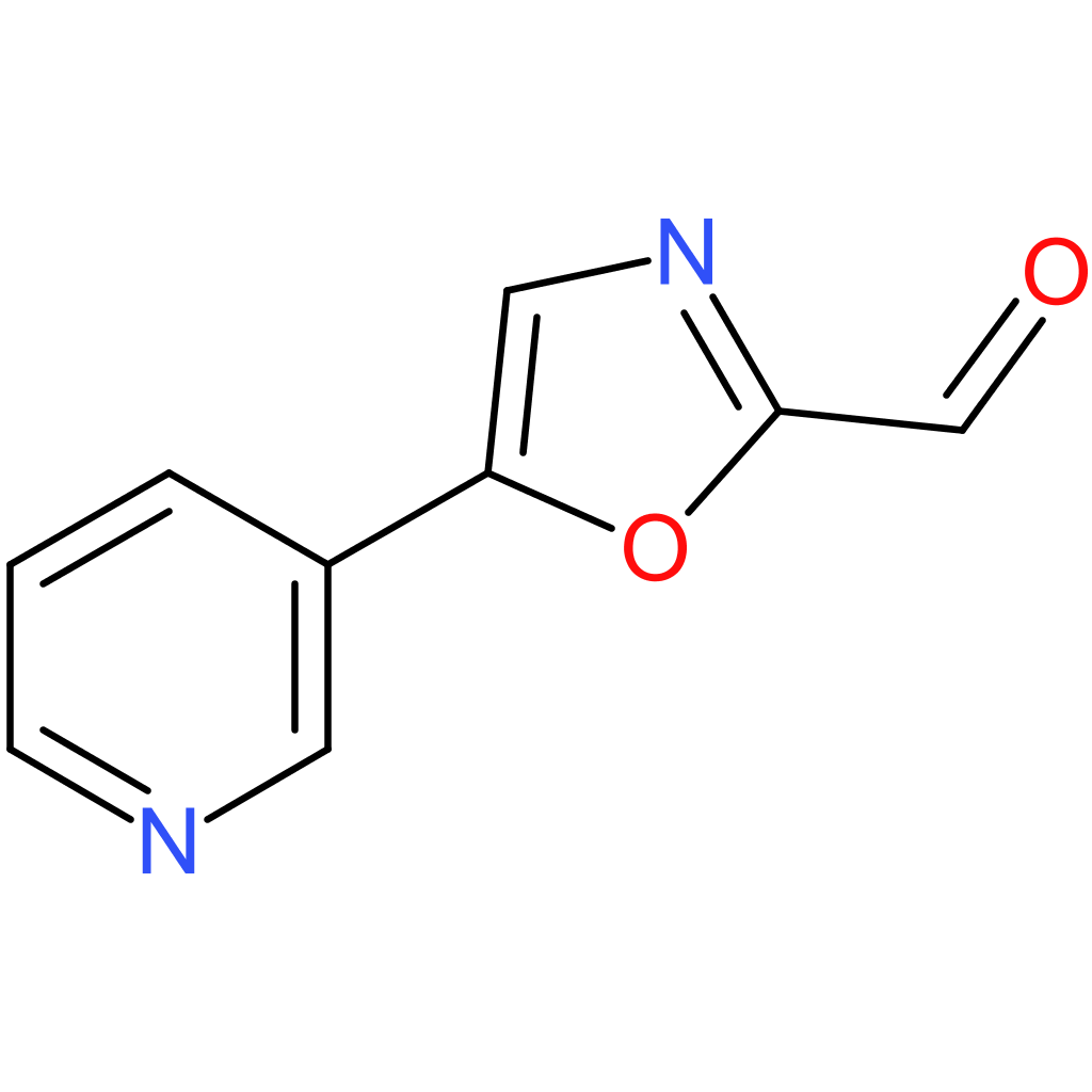 5-(pyridin-3-yl)oxazole-2-carbaldehyde
