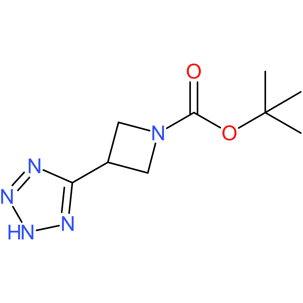 tert-butyl 3-(2H-1,2,3,4-tetrazol-5-yl)azetidine-1-carboxylate