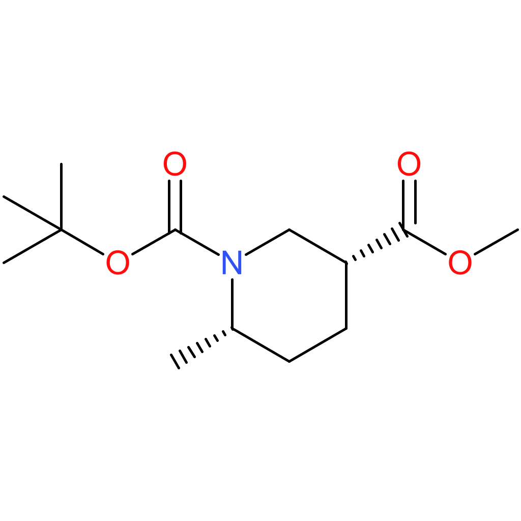 1-tert-butyl 3-methyl (3R,6S)-6-methylpiperidine-1,3-dicarboxylate