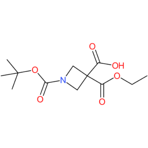 1-[(tert-butoxy)carbonyl]-3-(ethoxycarbonyl)azetidine-3-carboxylic acid