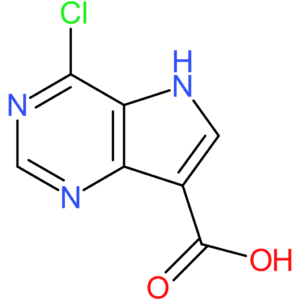 4-chloro-5H-pyrrolo[3,2-d]pyrimidine-7-carboxylic acid