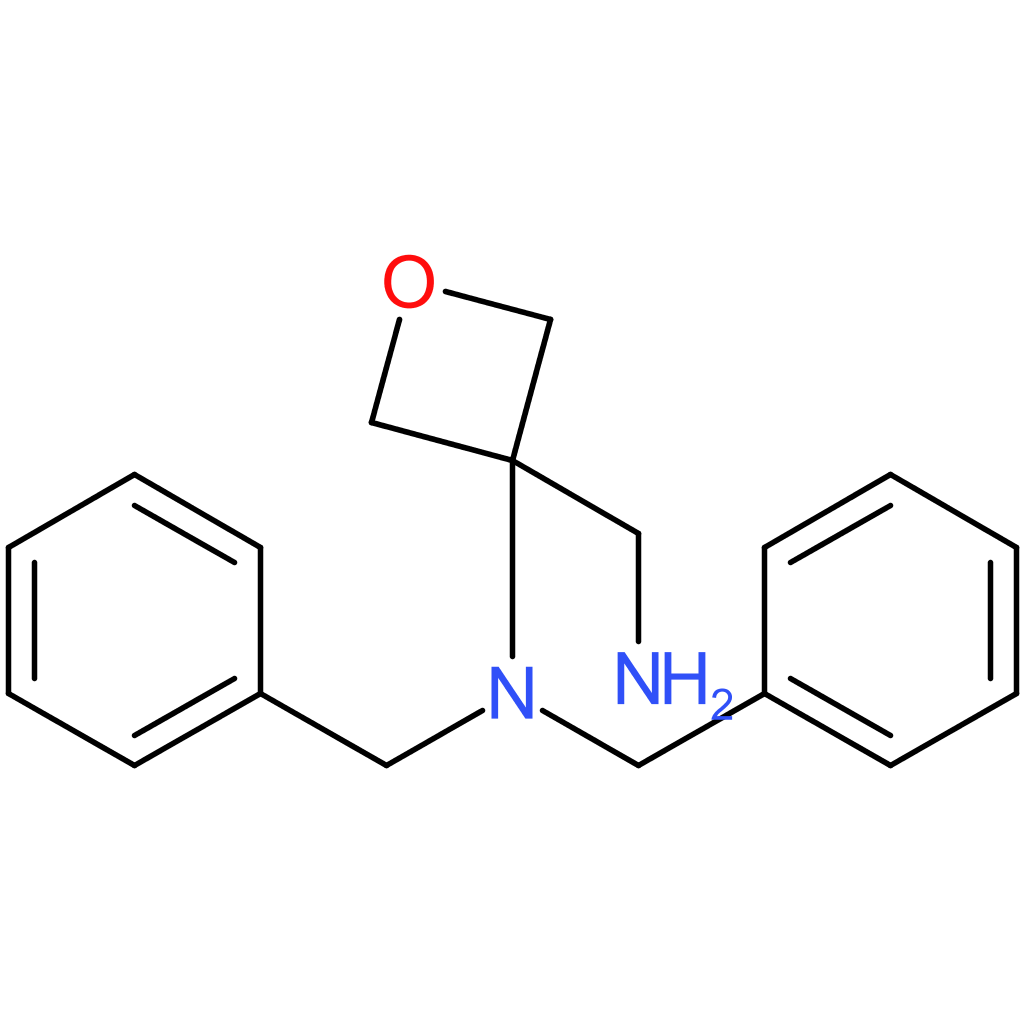 3-(aminomethyl)-N,N-dibenzyloxetan-3-amine