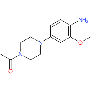 1-[4-(4-amino-3-methoxyphenyl)piperazin-1-yl]ethan-1-one