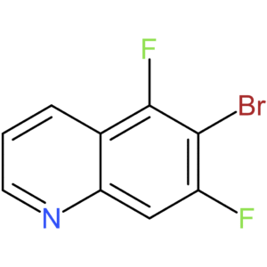 6-bromo-5,7-difluoroquinoline
