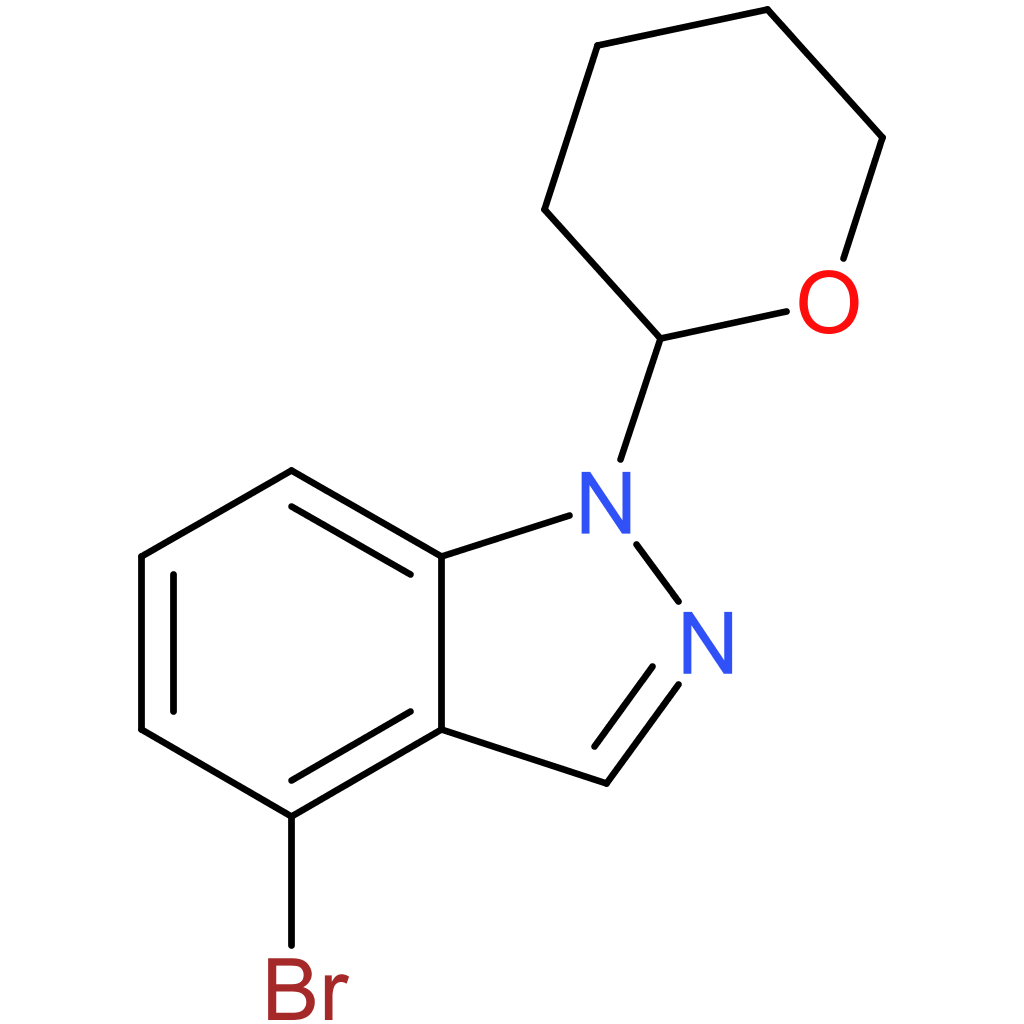 4-bromo-1-(oxan-2-yl)-1H-indazole