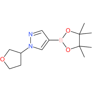 1-(oxolan-3-yl)-4-(tetramethyl-1,3,2-dioxaborolan-2-yl)-1H-pyrazole