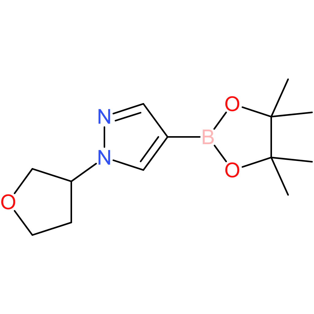 1-(oxolan-3-yl)-4-(tetramethyl-1,3,2-dioxaborolan-2-yl)-1H-pyrazole