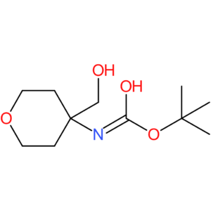 tert-butyl N-[4-(hydroxymethyl)oxan-4-yl]carbamate