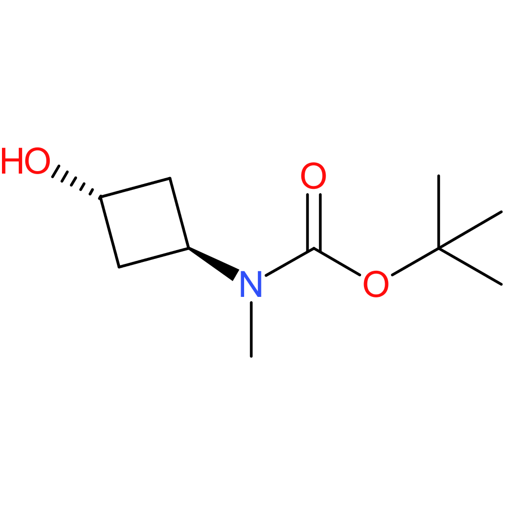 tert-butyl n-(trans-3-hydroxycyclobutyl)-n-methylcarbamate