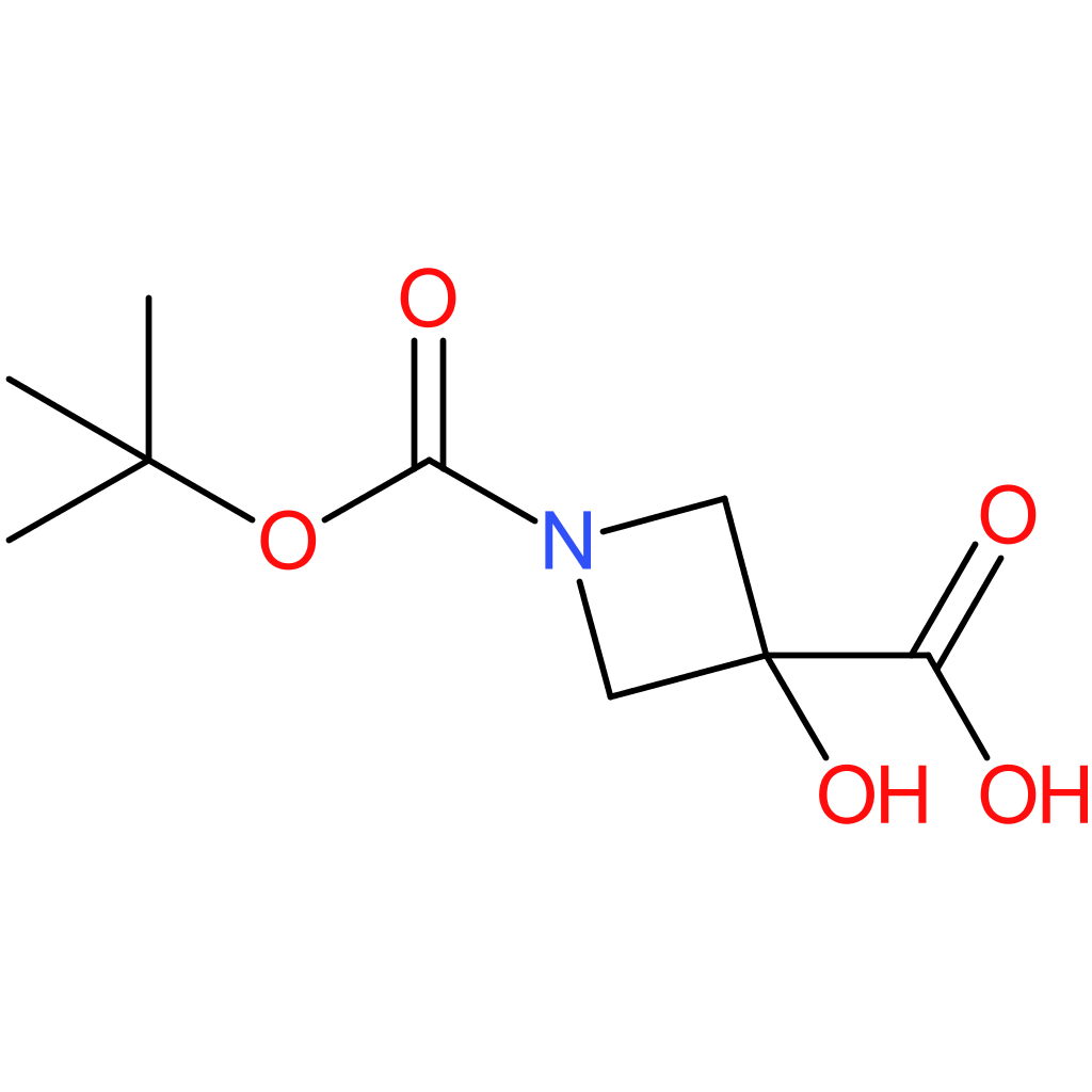 1-[(tert-butoxy)carbonyl]-3-hydroxyazetidine-3-carboxylic acid