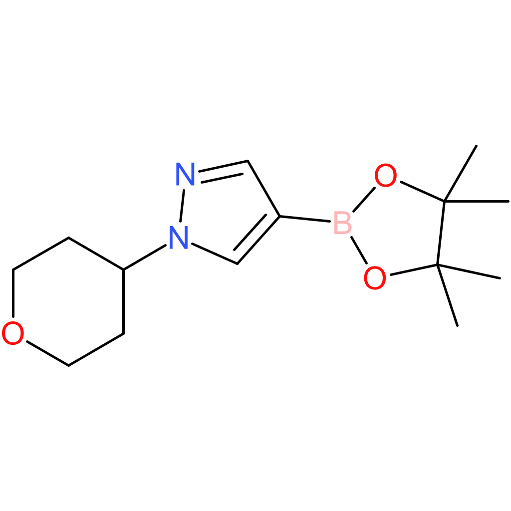 1-(oxan-4-yl)-4-(tetramethyl-1,3,2-dioxaborolan-2-yl)-1H-pyrazole