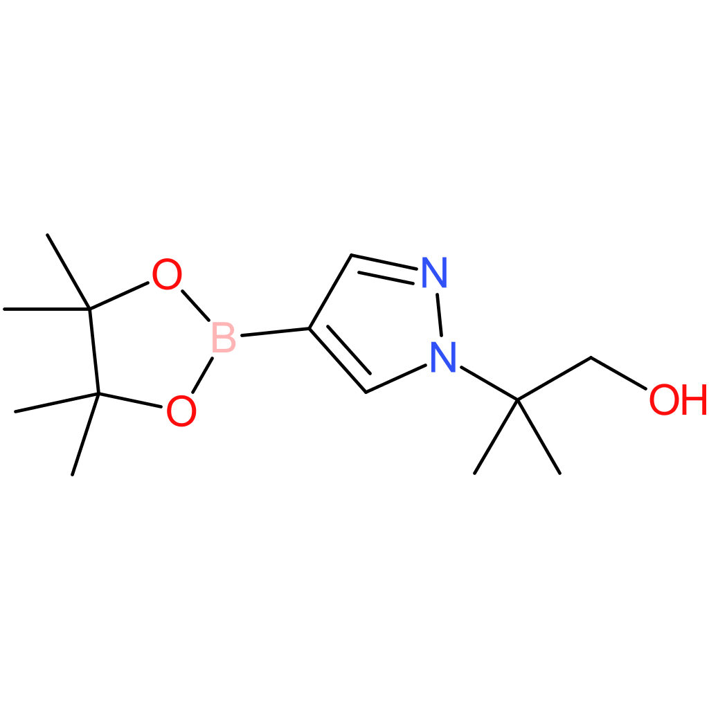 2-methyl-2-[4-(tetramethyl-1,3,2-dioxaborolan-2-yl)-1H-pyrazol-1-yl]propan-1-ol