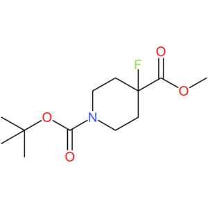 1-tert-butyl 4-methyl 4-fluoropiperidine-1,4-dicarboxylate