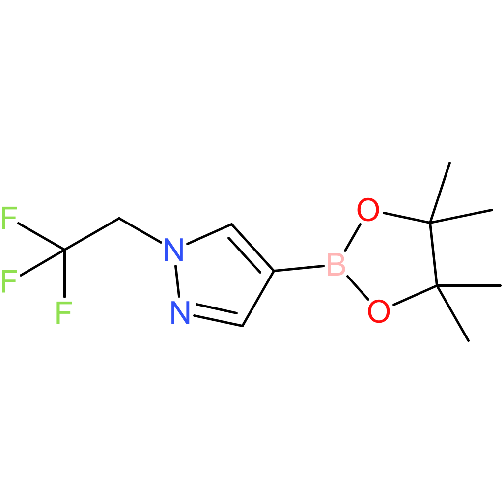 4-(tetramethyl-1,3,2-dioxaborolan-2-yl)-1-(2,2,2-trifluoroethyl)-1H-pyrazole