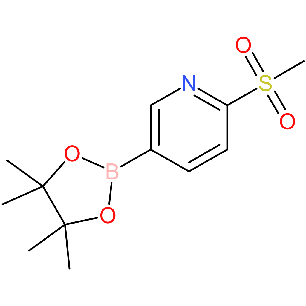 2-(methylsulfonyl)pyridine-5-boronic acid pinacol ester