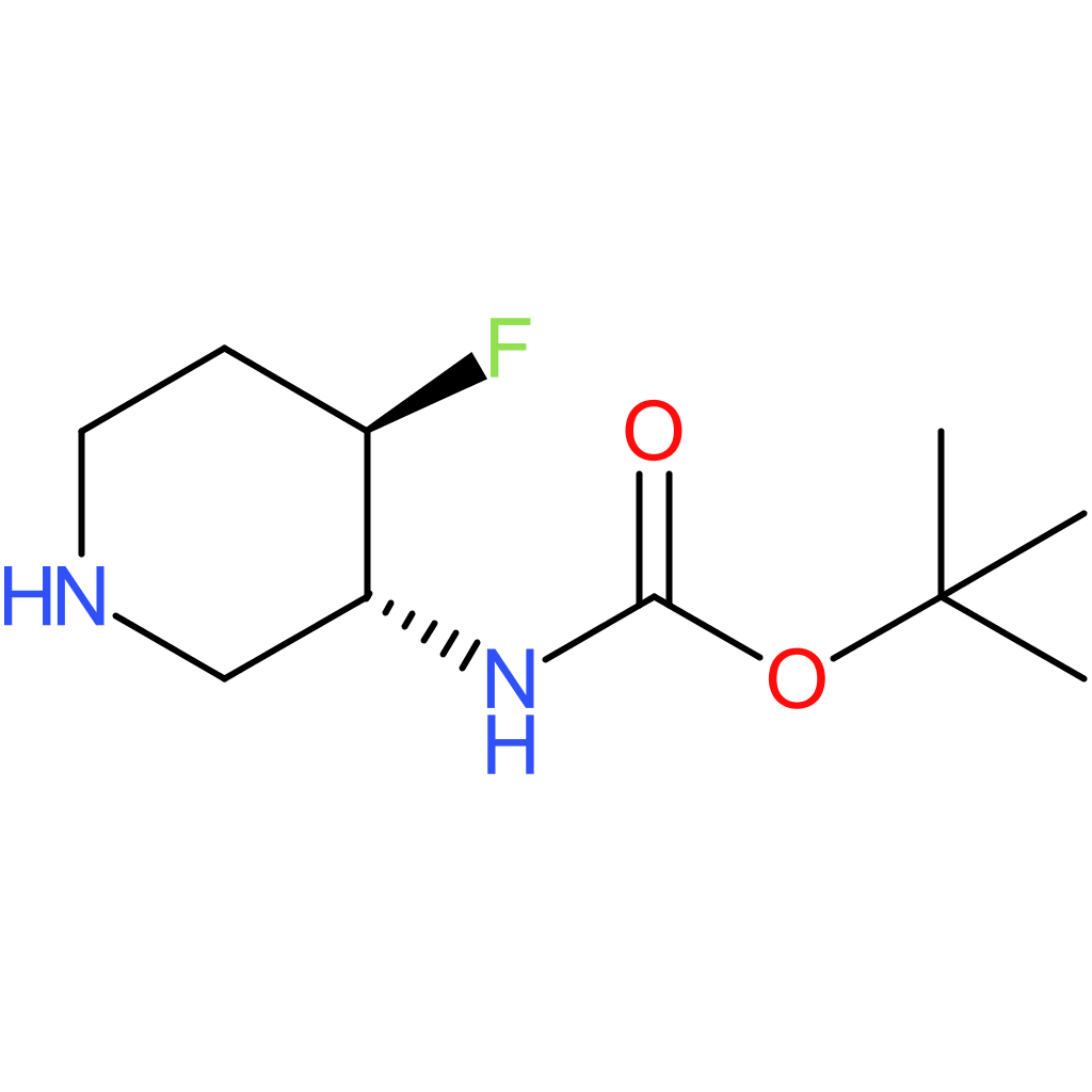 tert-butyl N-[(3R,4R)-4-fluoropiperidin-3-yl]carbamate