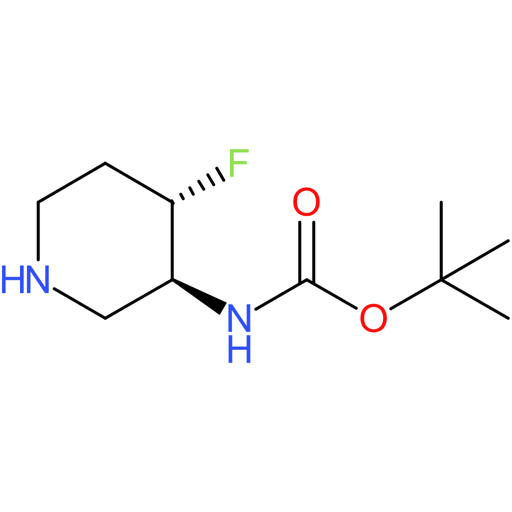 tert-butyl N-[(3S,4S)-4-fluoropiperidin-3-yl]carbamate