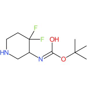 tert-butyl N-(4,4-difluoropiperidin-3-yl)carbamate