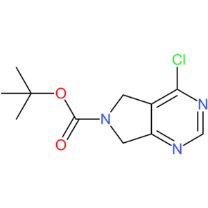 tert-butyl 4-chloro-5H,6H,7H-pyrrolo[3,4-d]pyrimidine-6-carboxylate