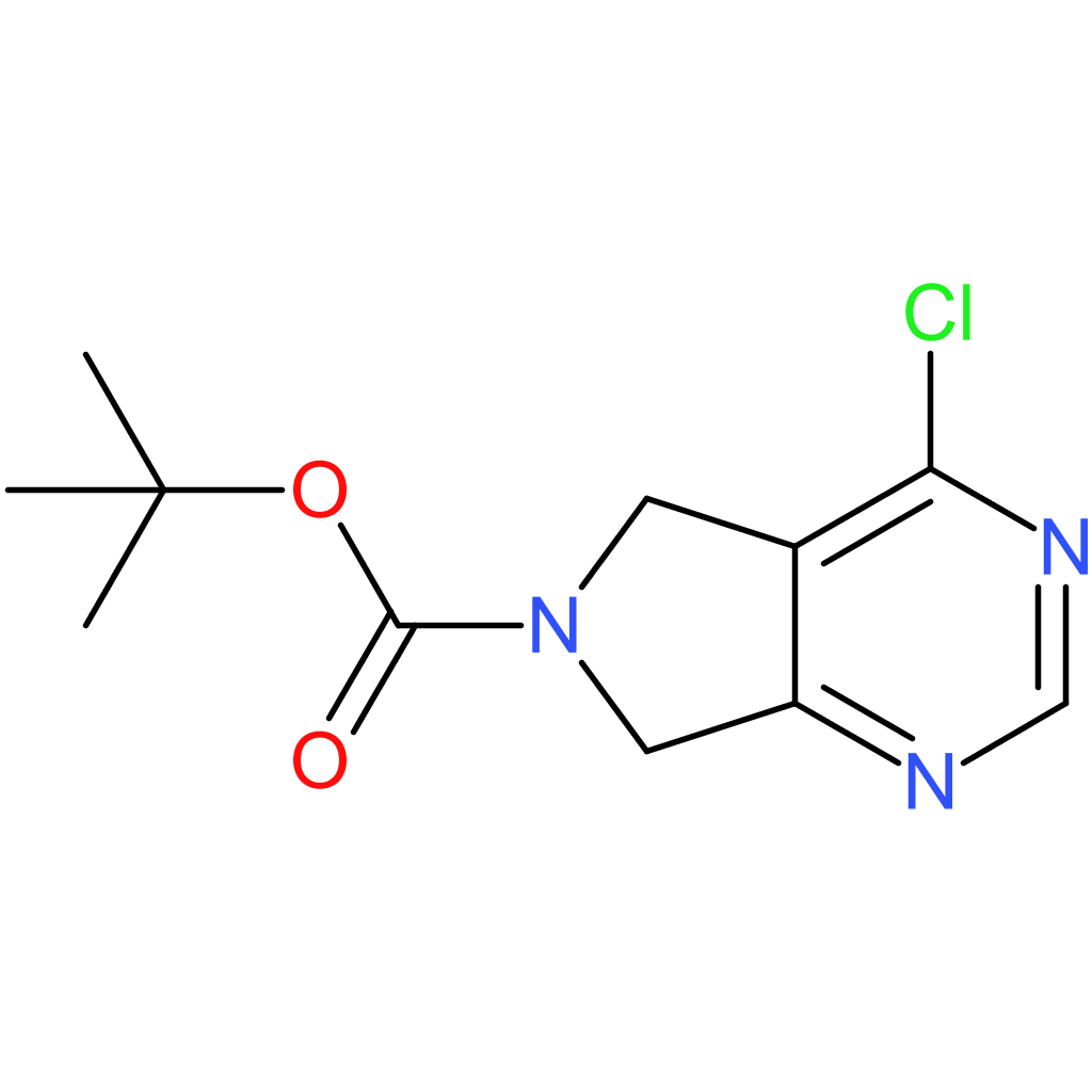 tert-butyl 4-chloro-5H,6H,7H-pyrrolo[3,4-d]pyrimidine-6-carboxylate