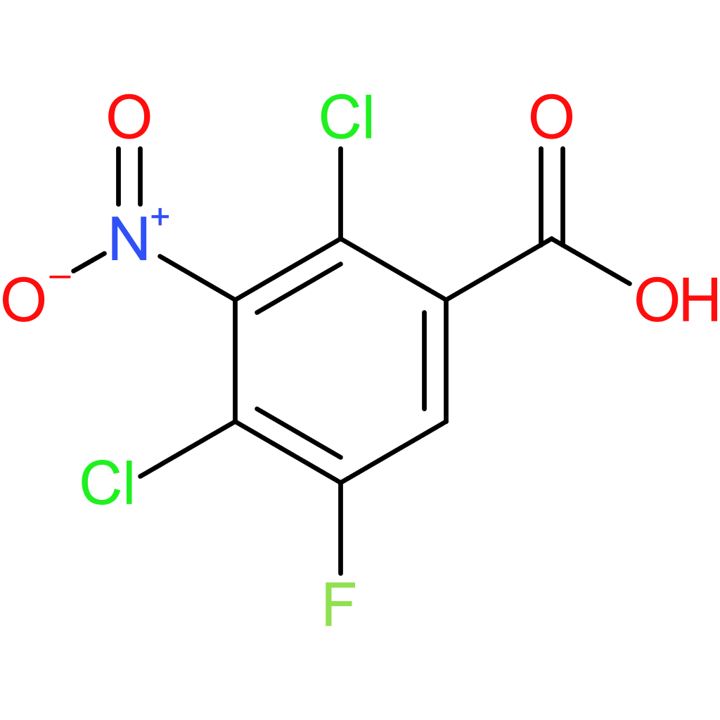 2,4-Dichloro-5-fluoro-3-nitrobenzoic acid