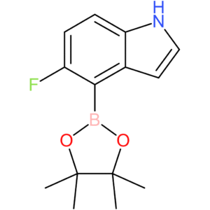 5-fluoro-4-(tetramethyl-1,3,2-dioxaborolan-2-yl)-1H-indole