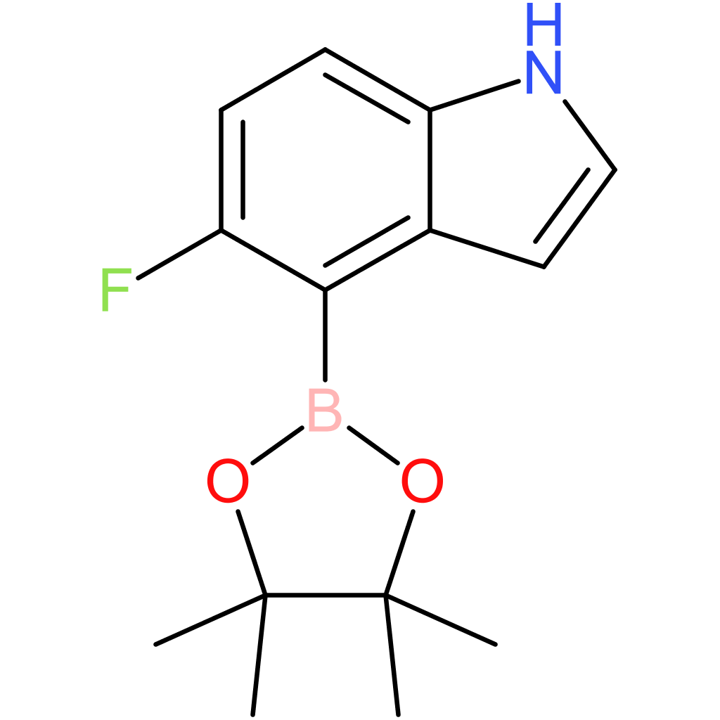 5-fluoro-4-(tetramethyl-1,3,2-dioxaborolan-2-yl)-1H-indole