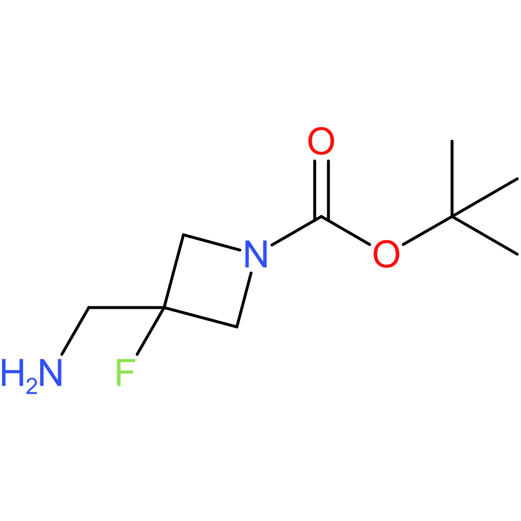tert-butyl 3-(aminomethyl)-3-fluoroazetidine-1-carboxylate