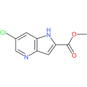 methyl 6-chloro-1H-pyrrolo[3,2-b]pyridine-2-carboxylate