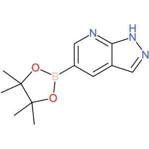 5-(tetramethyl-1,3,2-dioxaborolan-2-yl)-1H-pyrazolo[3,4-b]pyridine