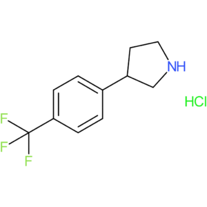 3-[4-(trifluoromethyl)phenyl]pyrrolidine hydrochloride