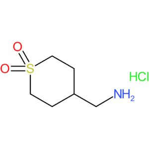 [(1, 1-dioxotetrahydro-2h-thiopyran-4-yl)methyl]amine hydrochloride