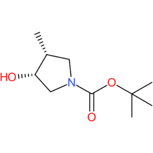 1-pyrrolidinecarboxylic acid, 3-hydroxy-4-methyl-, 1,1-dimethylethyl ester, (3r,4r)-rel-